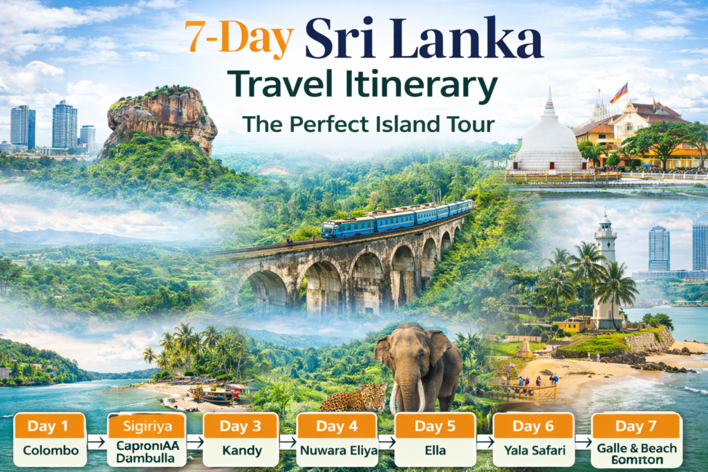 7-Day Sri Lanka Travel Itinerary – The Perfect Island Tour
