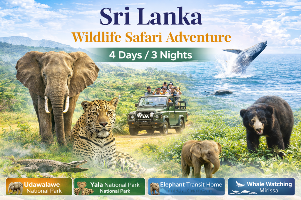 Sri Lanka Wildlife Safari Adventure