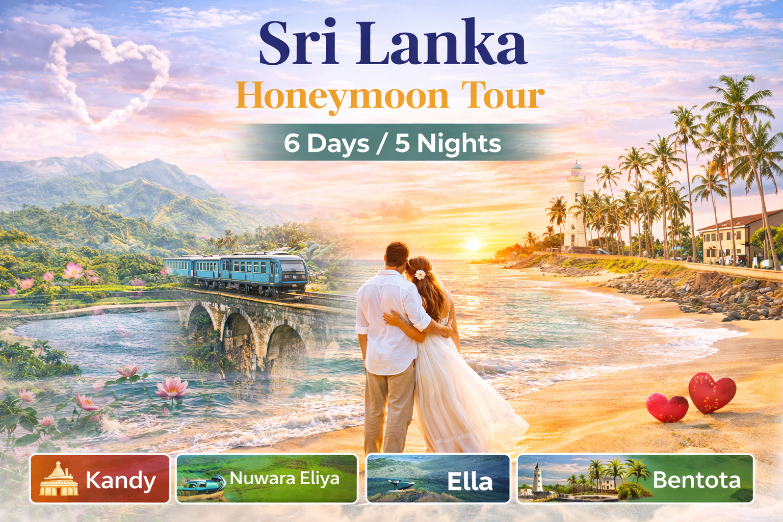 Sri Lanka Honeymoon Tour