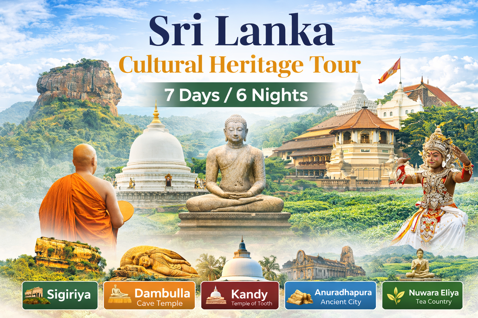 Sri Lanka Cultural Heritage Tour